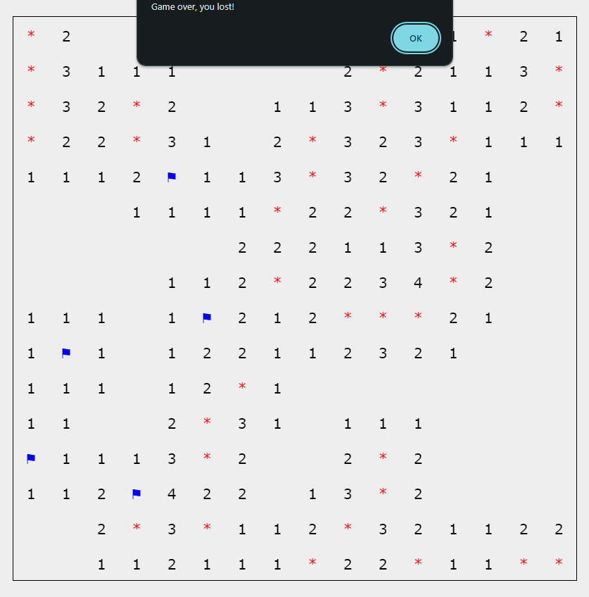 Minesweeper Slide 2